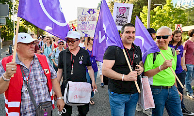 Am feministischen Streik- und Aktionstag war neben der Solidarität zwischen den Geschlechtern auch die Solidarität zwischen den Generationen spürbar – hier in Lausanne. Am 16. September wird sie wieder spielen.