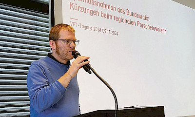 Simon Burgunder spiega i piani di risparmio nel TRV.