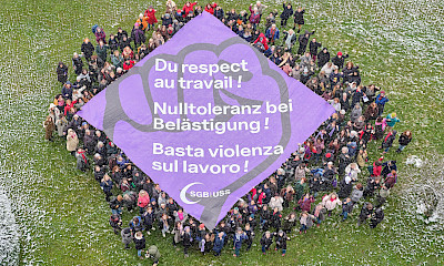 La delegazione SEV al Congresso femminista dell’USS.